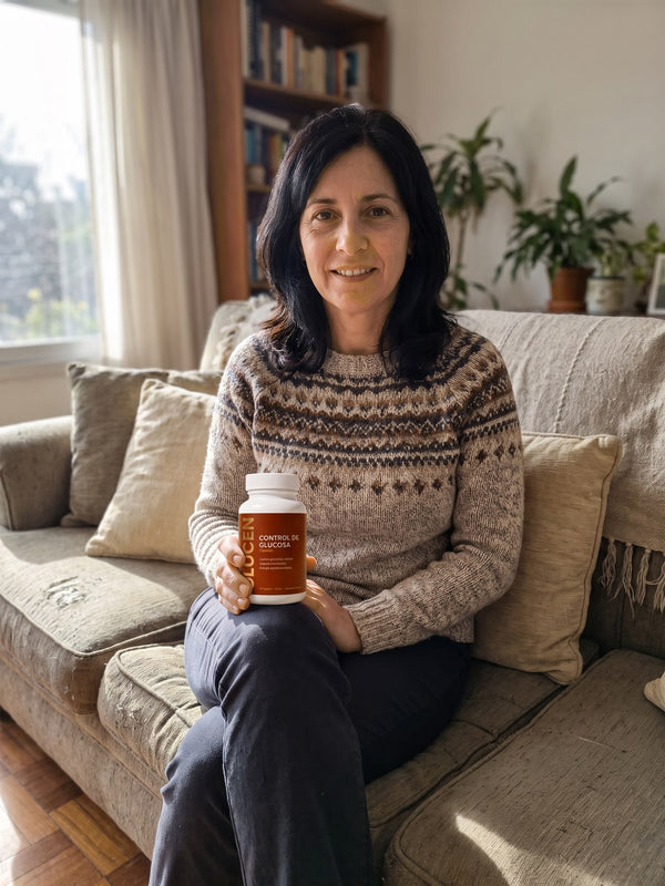 Lucía B. con GLUCEN