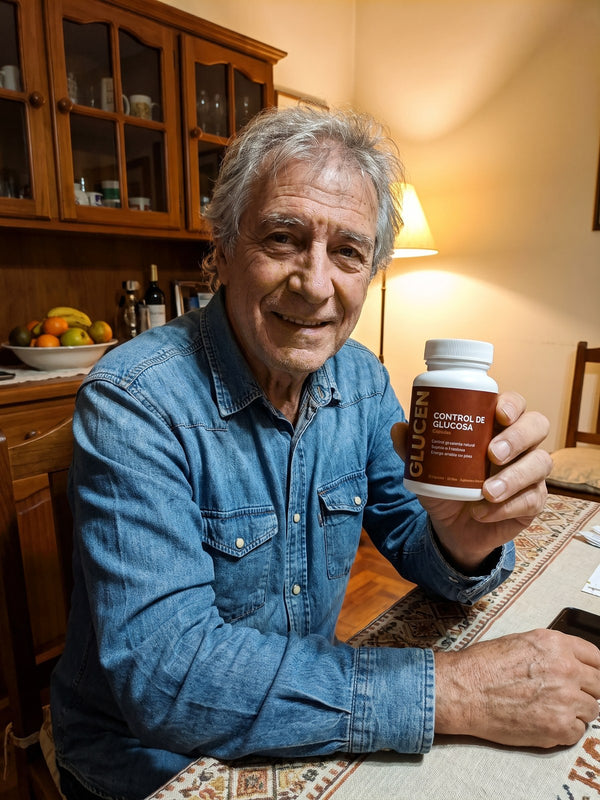 Néstor A. con GLUCEN